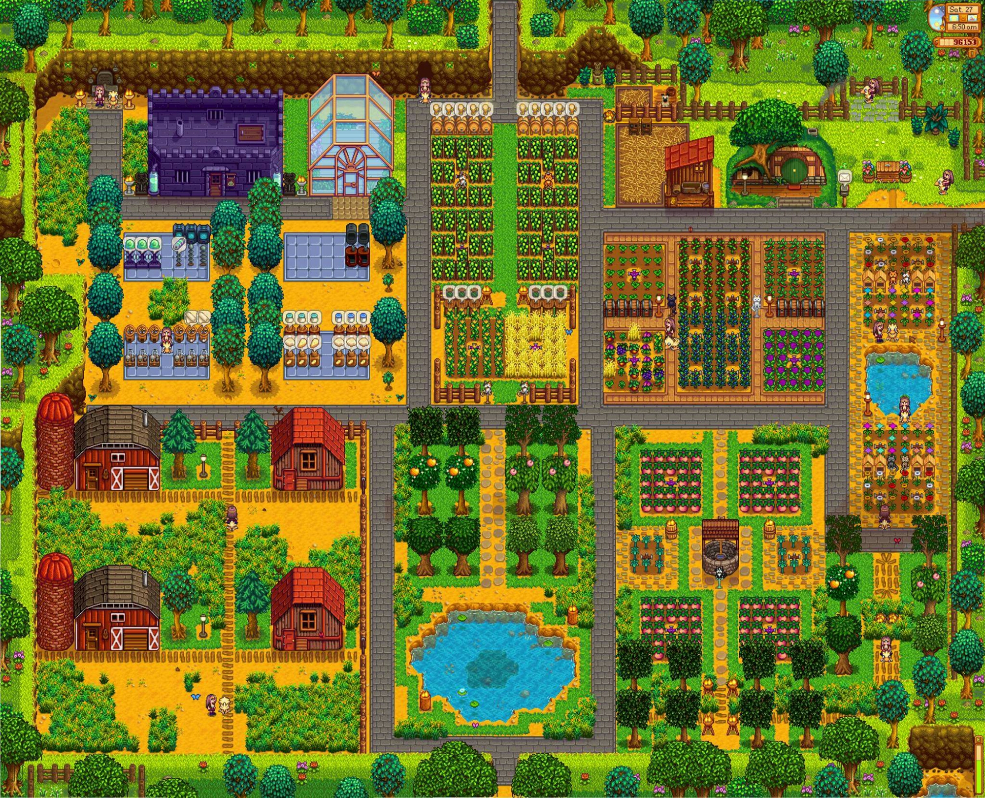 ChsingStrwbry Farm // Stardew Valley [My Farm Layout + Mod 